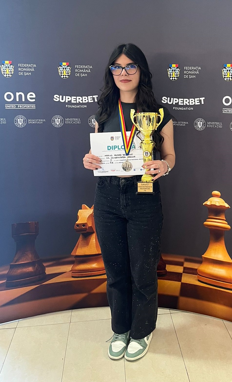 Marius Andra Beatrice - locul al 2-lea Proba de dezlegări - Fete 18 - aprilie 2025 - Olimp